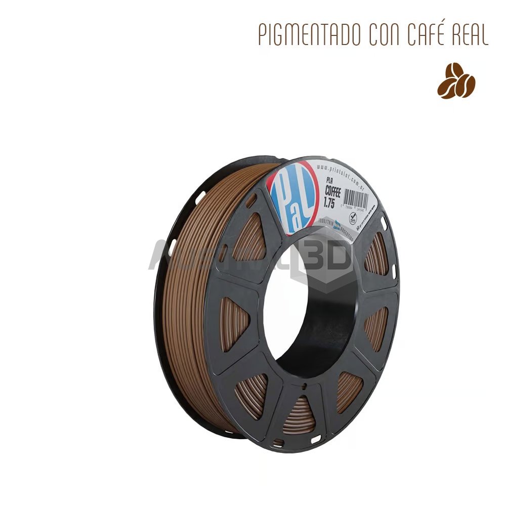 Filamento 3D Printalot 1.75mm 250g PLA ART Coffee (Aroma a Café)