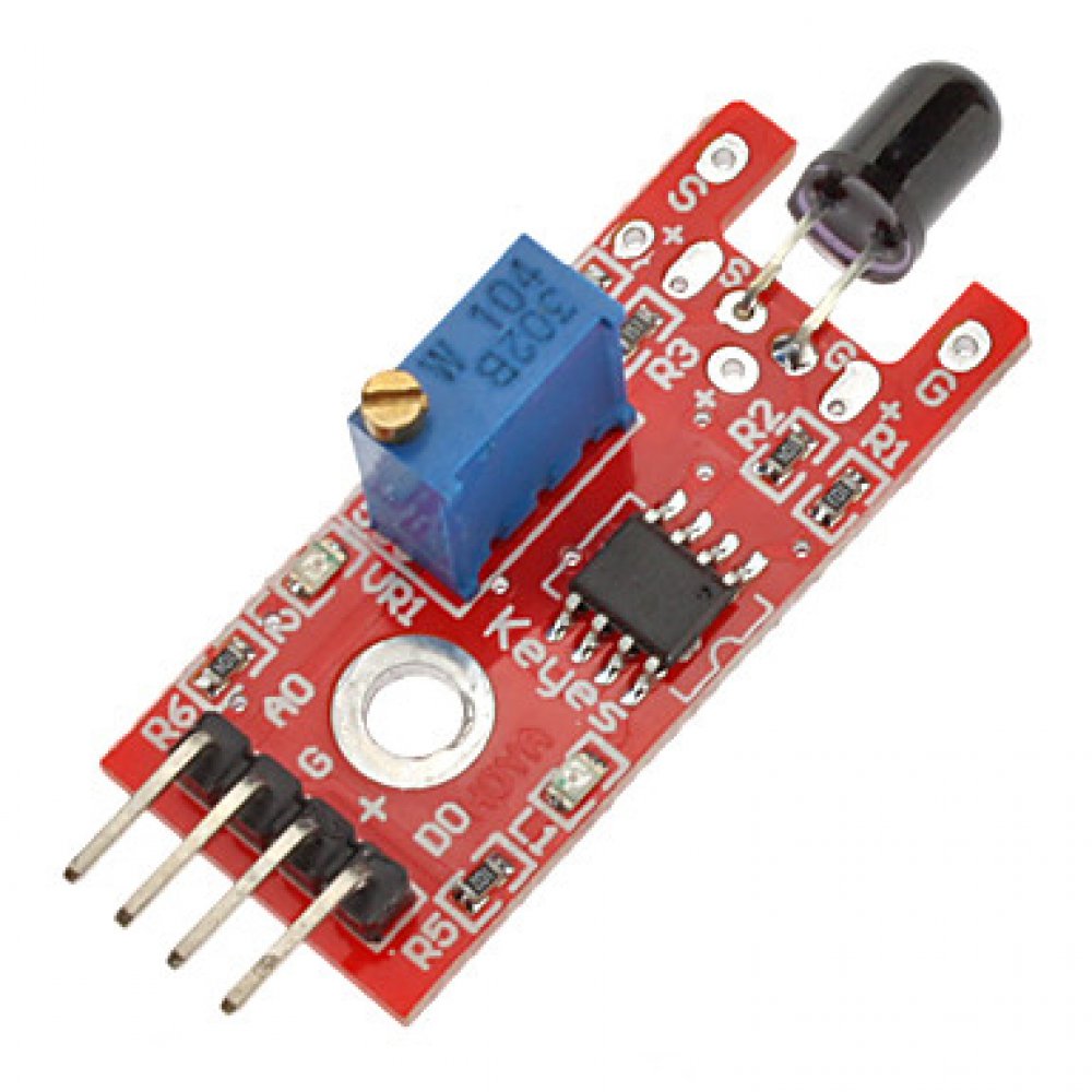 Iot Sensor De Llama Detector De Fuego Ky-026 Arduino