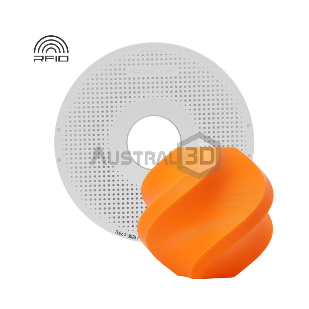 Filamento 3D PLA basic BAMBULAB 1.75Mm 1Kg PUMPKIN NARANJA