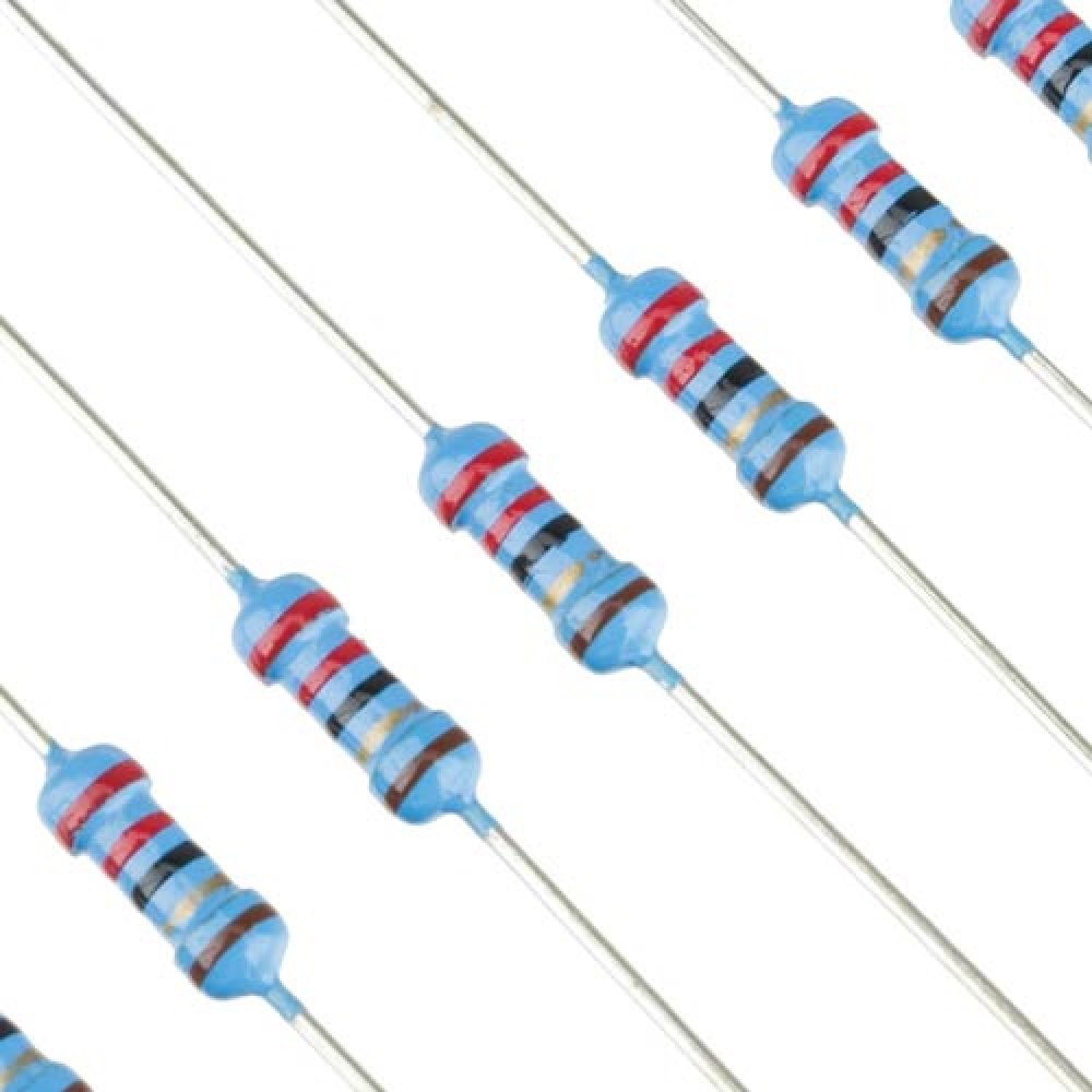 Pack 10 Resistencias 22 Ohm 1/4W Metal 1%