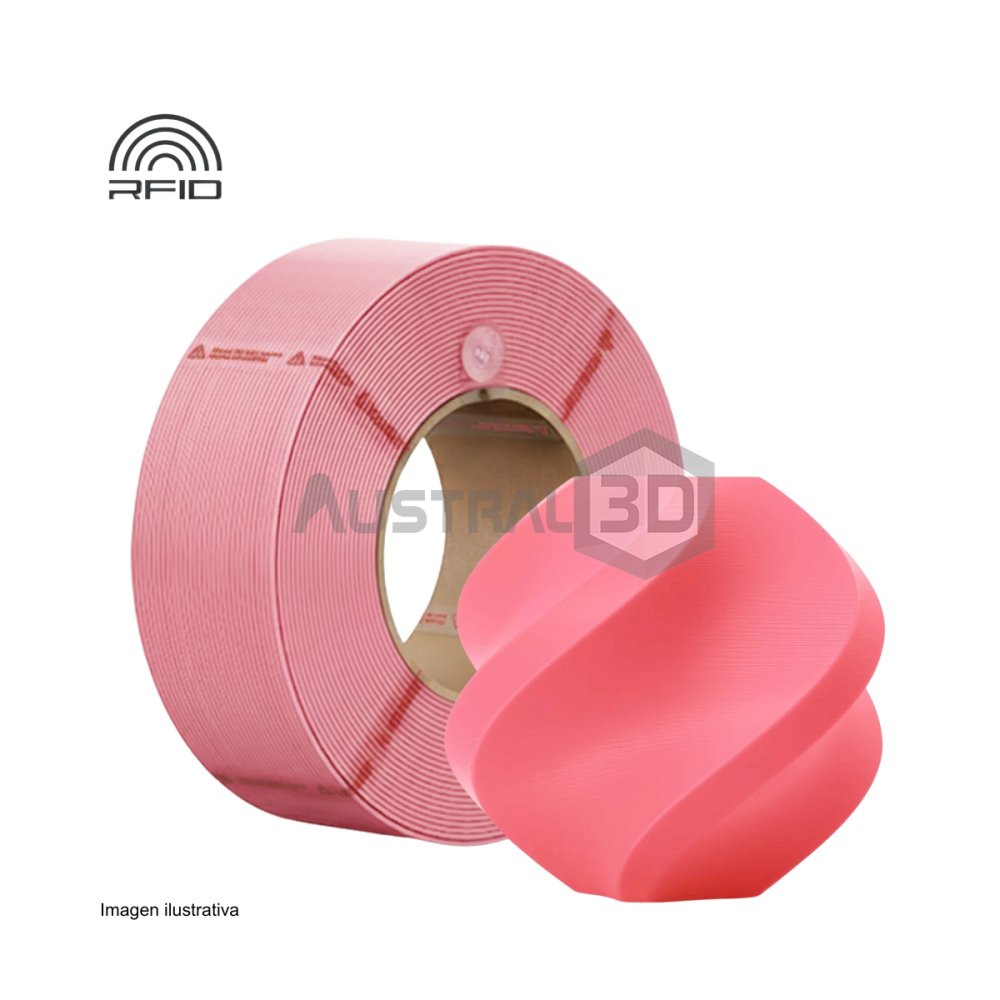 Filamento 3D PLA basic RECARGA BAMBULAB 1.75Mm 1Kg ROSA