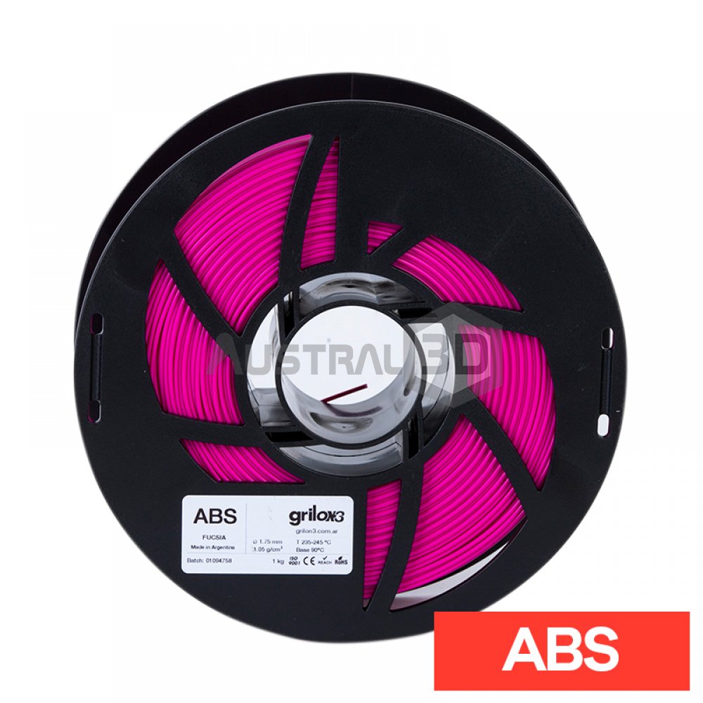 Filamento Grilon3 ABS 1,75mm 1kg FUCSIA