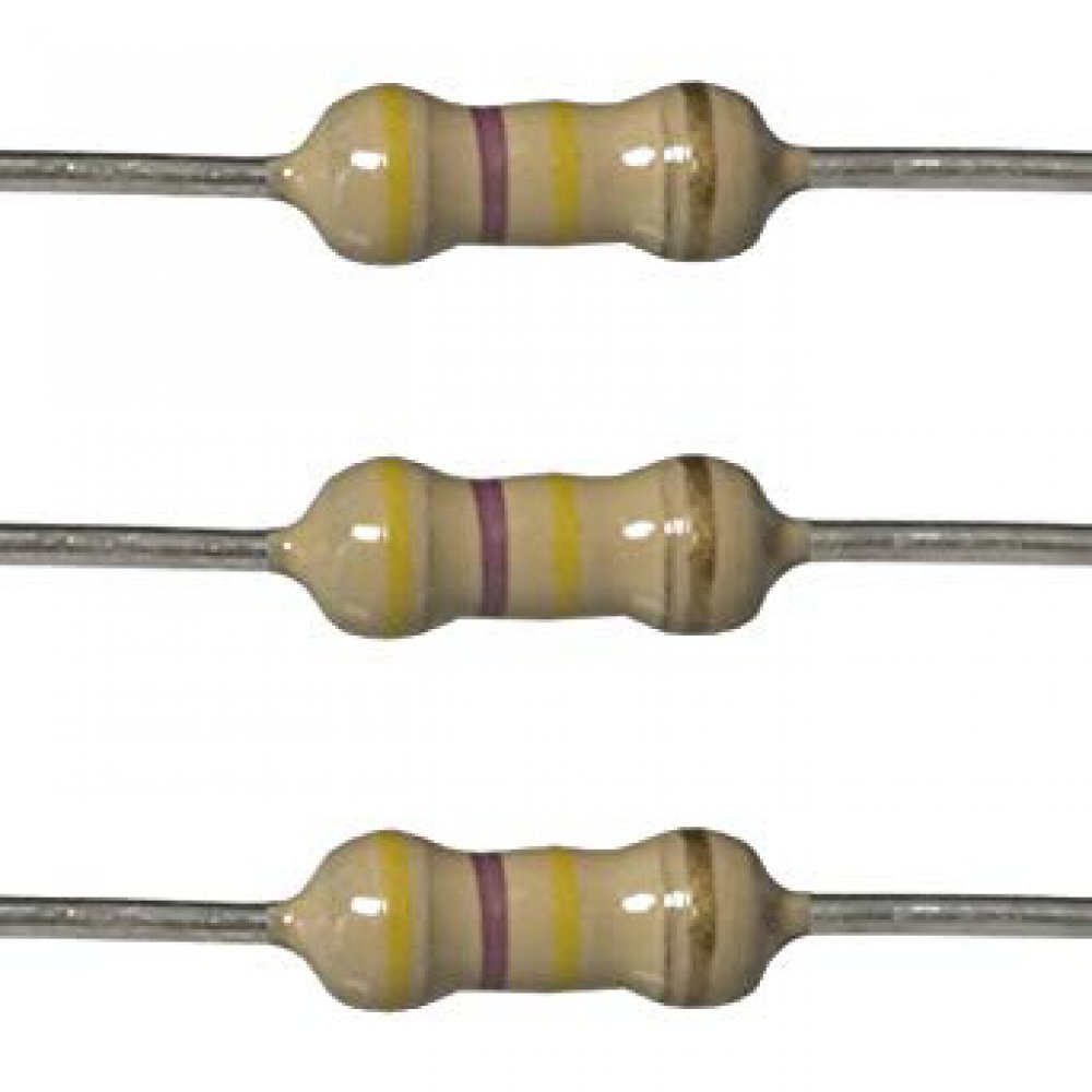 Pack 10 Resistencias 1/4w 0.25w 470k Ohms 5% Resistencia