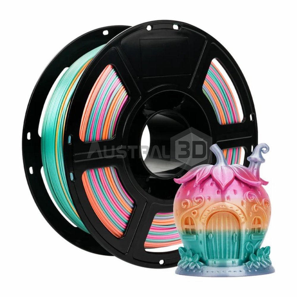 Filamento 3D Flashforge PLA Silk 1kg 1.75mm CANDY ARCOIRIS