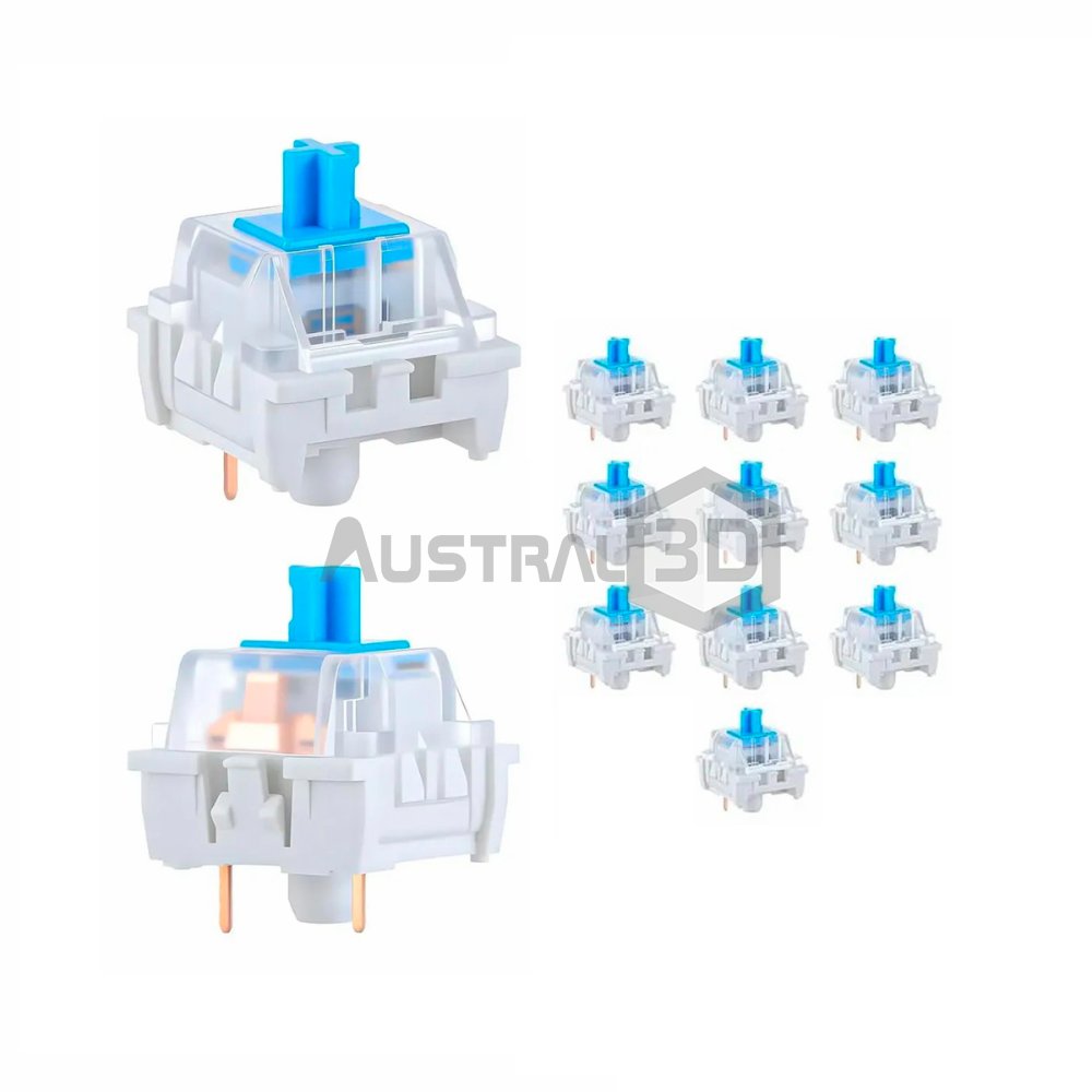 Interruptores De Teclado Clicker Para Teclado x10