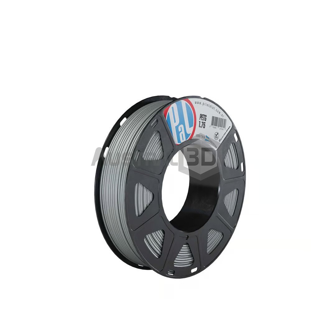 Filamento 3D PETG Printalot 1.75Mm 250g PLATA Metalizado