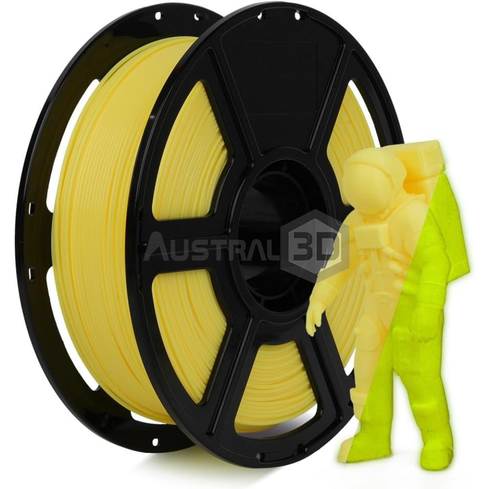 Filamento 3D Flashforge HS PLA 1kg 1.75mm LUMINOUS AMARILLO