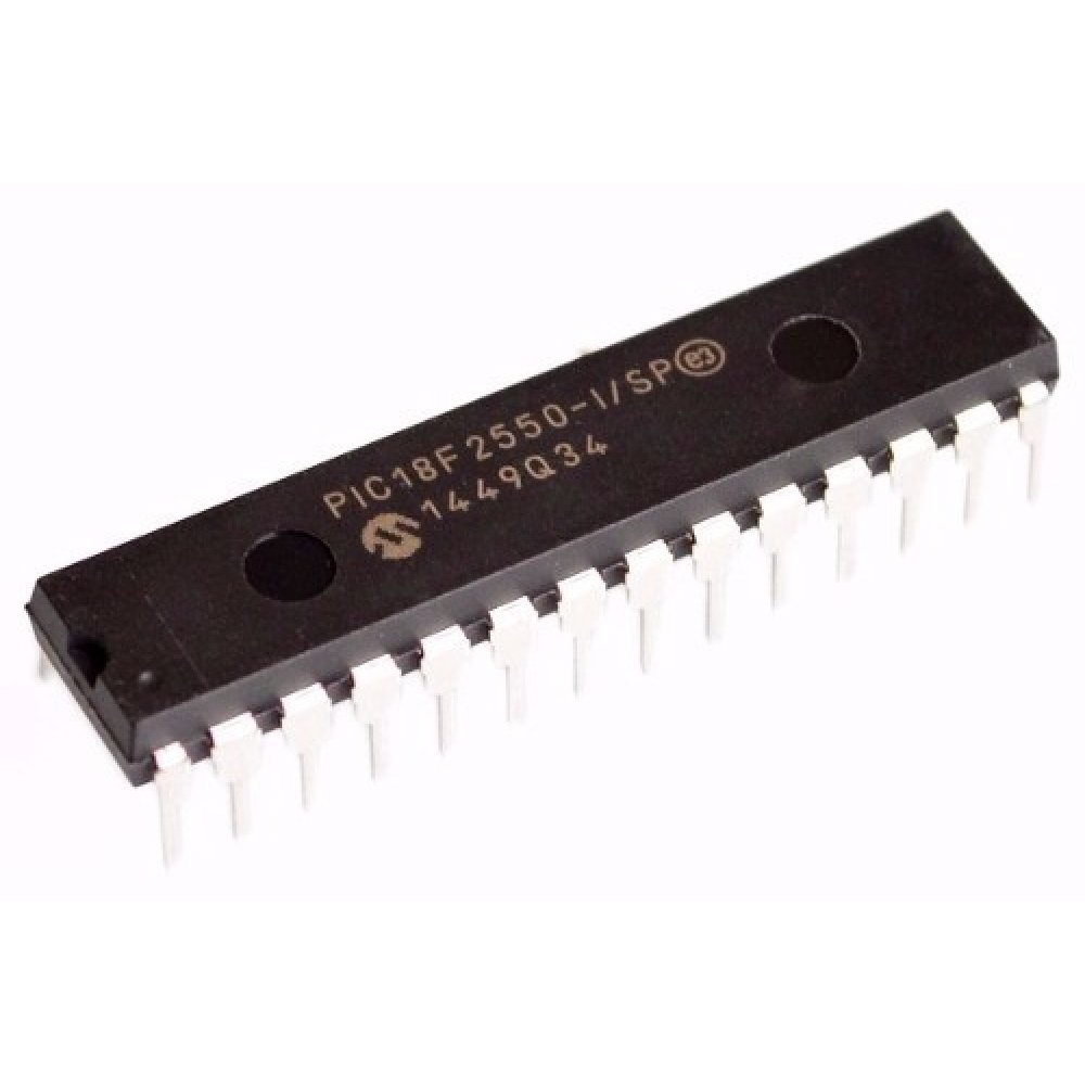 Microcontrolador Microchip Pic18f2550-i/sp Dip 18f2550