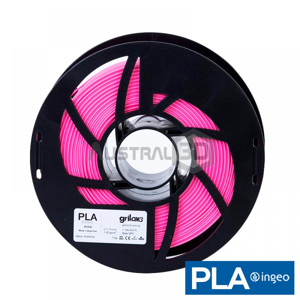 Filamento Grilon3 PLA 1.75mm ROSA 1kg