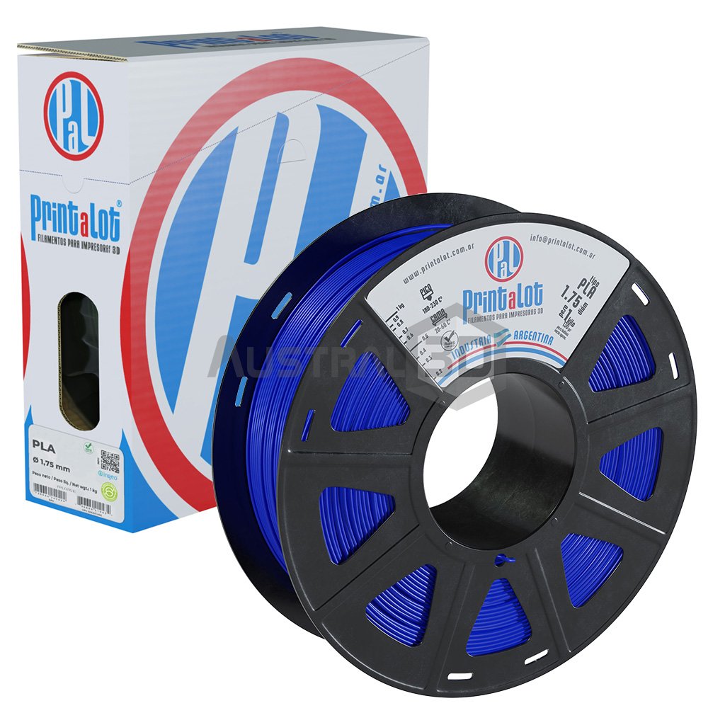 Filamento 3D Printalot 1.75mm 1kg PLA AZUL