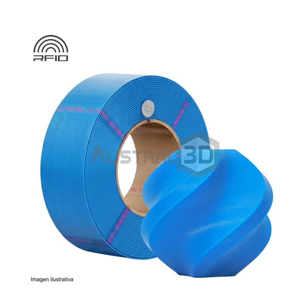 Filamento 3D PLA basic RECARGA BAMBULAB 1.75Mm 1Kg CIAN