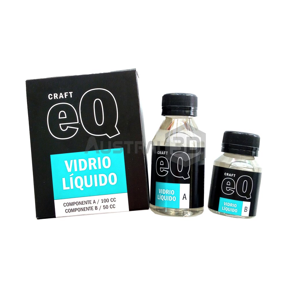 Vidrio líquido EQ arte 150gr 2 componentes