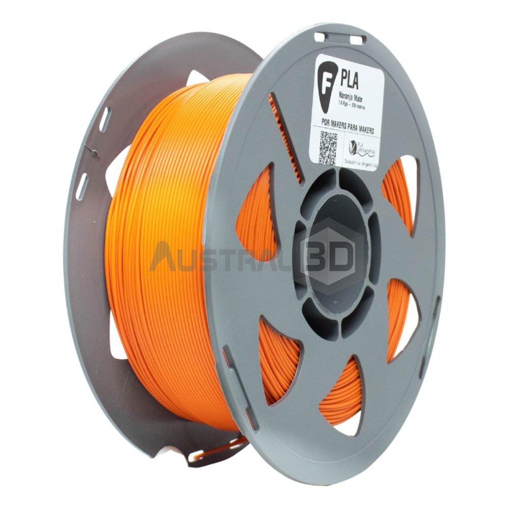 Filamento 3D Filar 1.75Mm 1Kg PLA NARANJA MATE