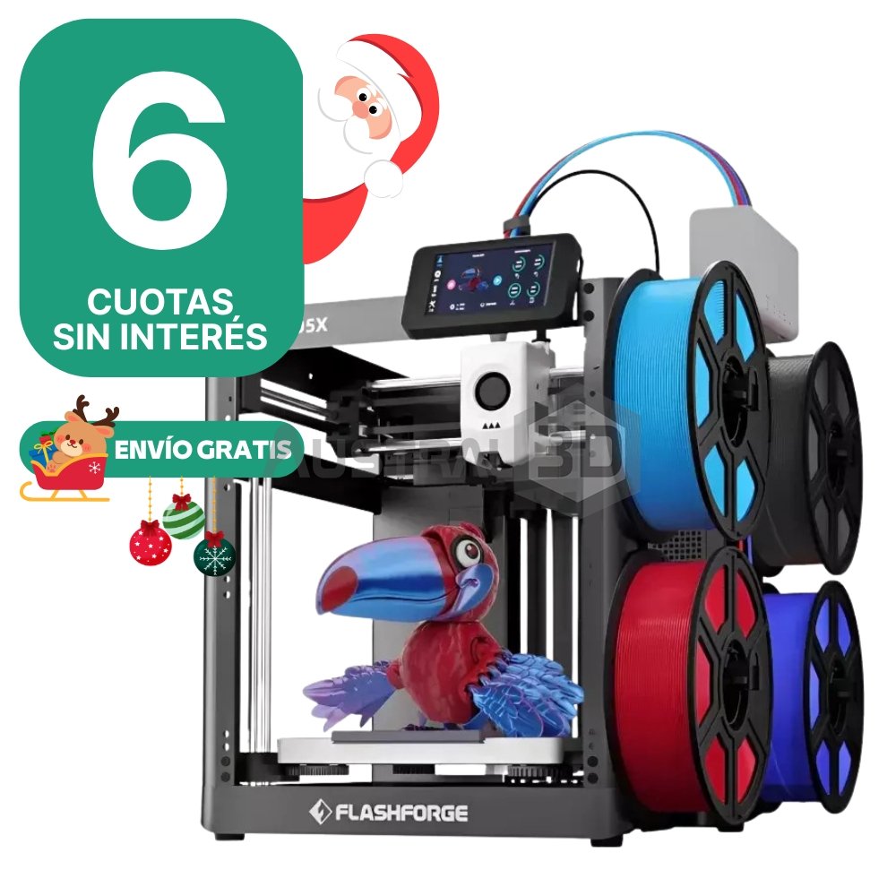 OFERTA DE NAVIDAD:: Impresora 3D Flashforge Adventurer 5X  (PREVENTA Enero)