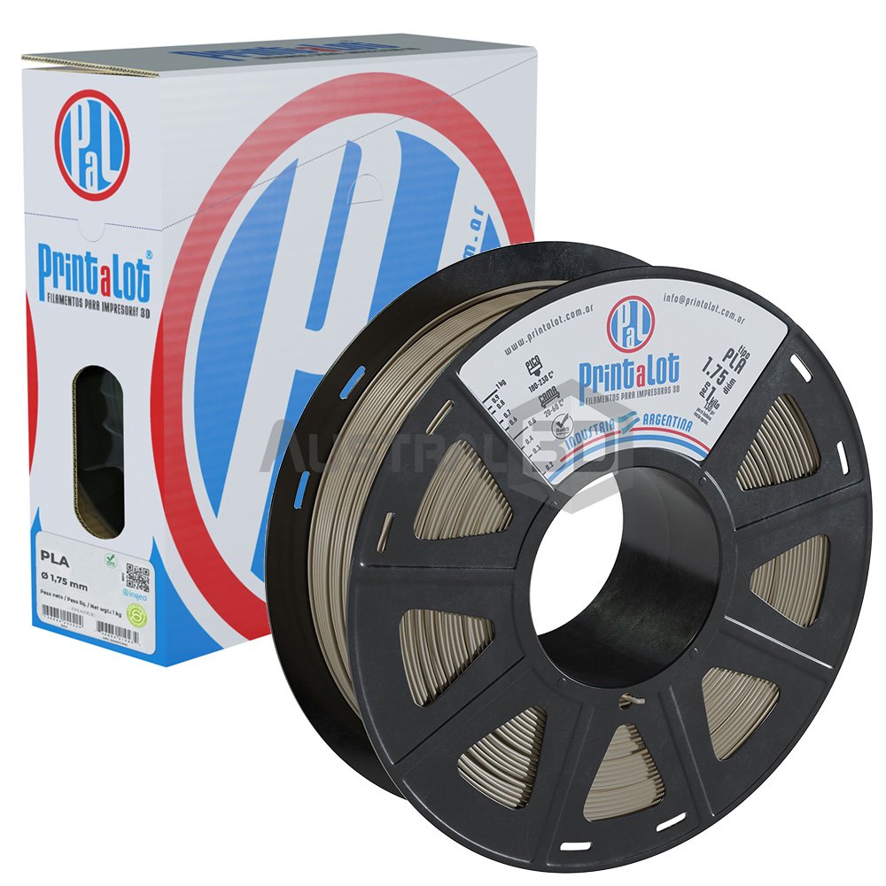 Filamento 3D Printalot 1.75mm 1kg PLA TAN