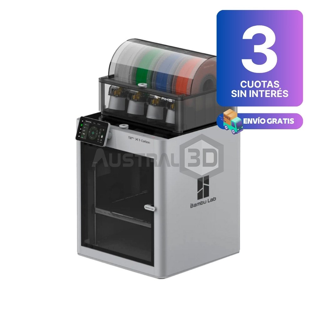 Impresora 3D Bambu Lab X1 Carbon Combo