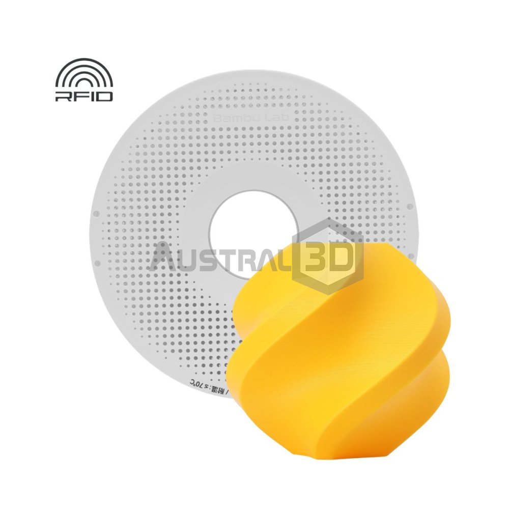 Filamento 3D PLA basic BAMBULAB 1.75Mm 1Kg AMARILLO GIRASOL