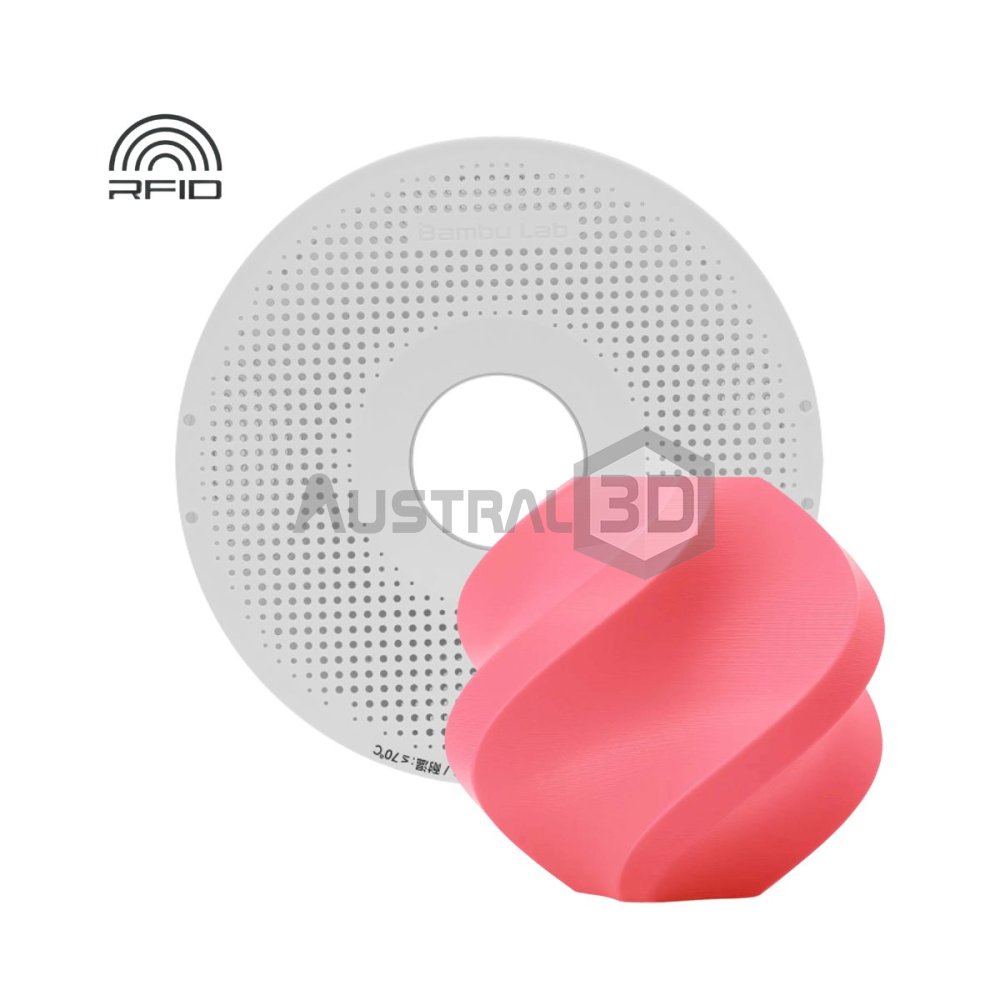 Filamento 3D PLA basic BAMBULAB 1.75Mm 1Kg ROSA