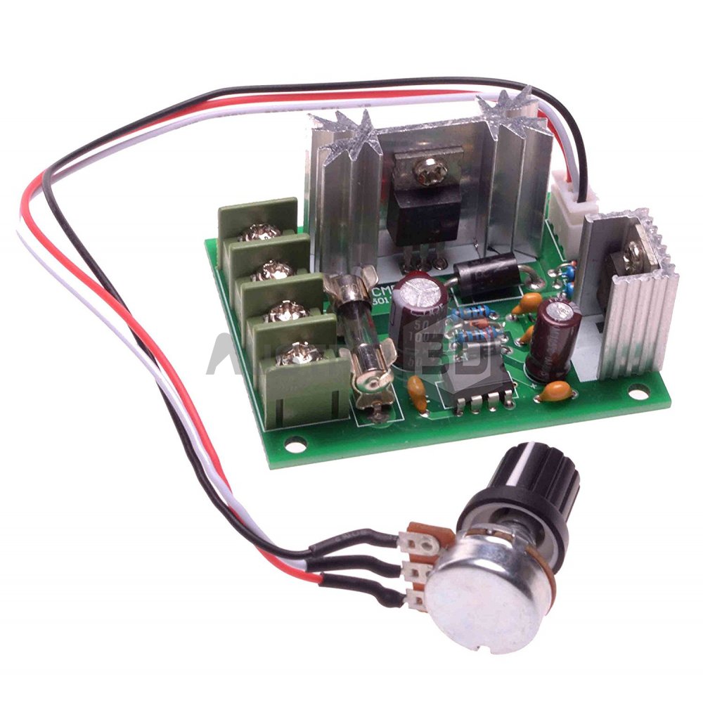 Pwm Control De Velocidad Para Motores 10V-30VDC 120W 5A 10A 