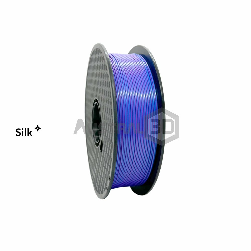 Filamento Hellbot PLA Ecofila Bicolor 1,75mm 1kg CELESTE VIOLETA