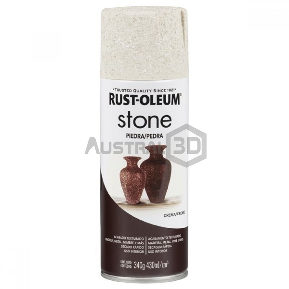 Aerosol Stone Efecto Piedra CREMA Rust Oleum
