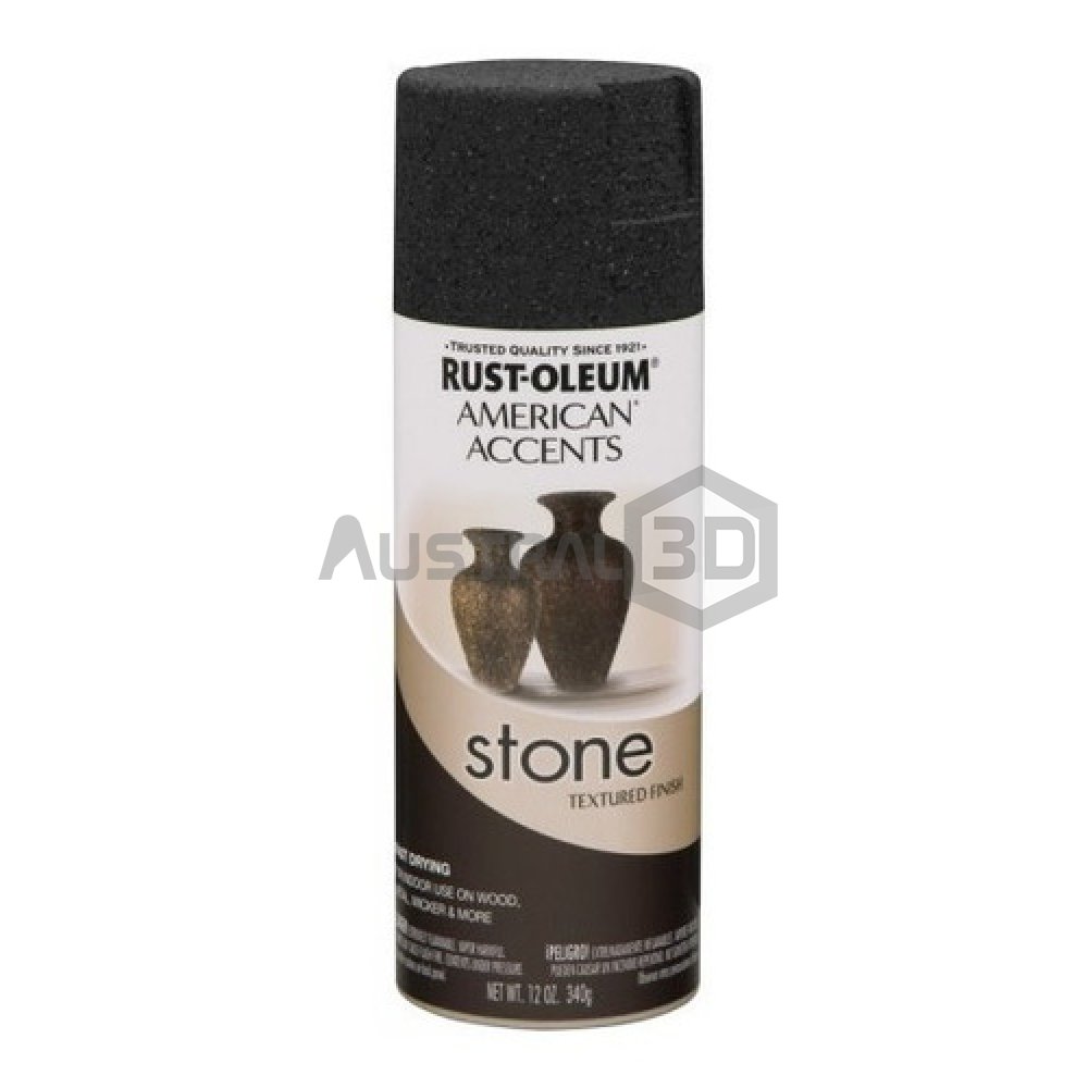 Aerosol Stone Efecto Piedra NEGRO Rust Oleum
