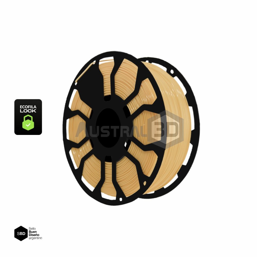 Filamento 3D ECOFILA LOCK PLA 1.75 Hellbot 1kg ARENA PASTEL
