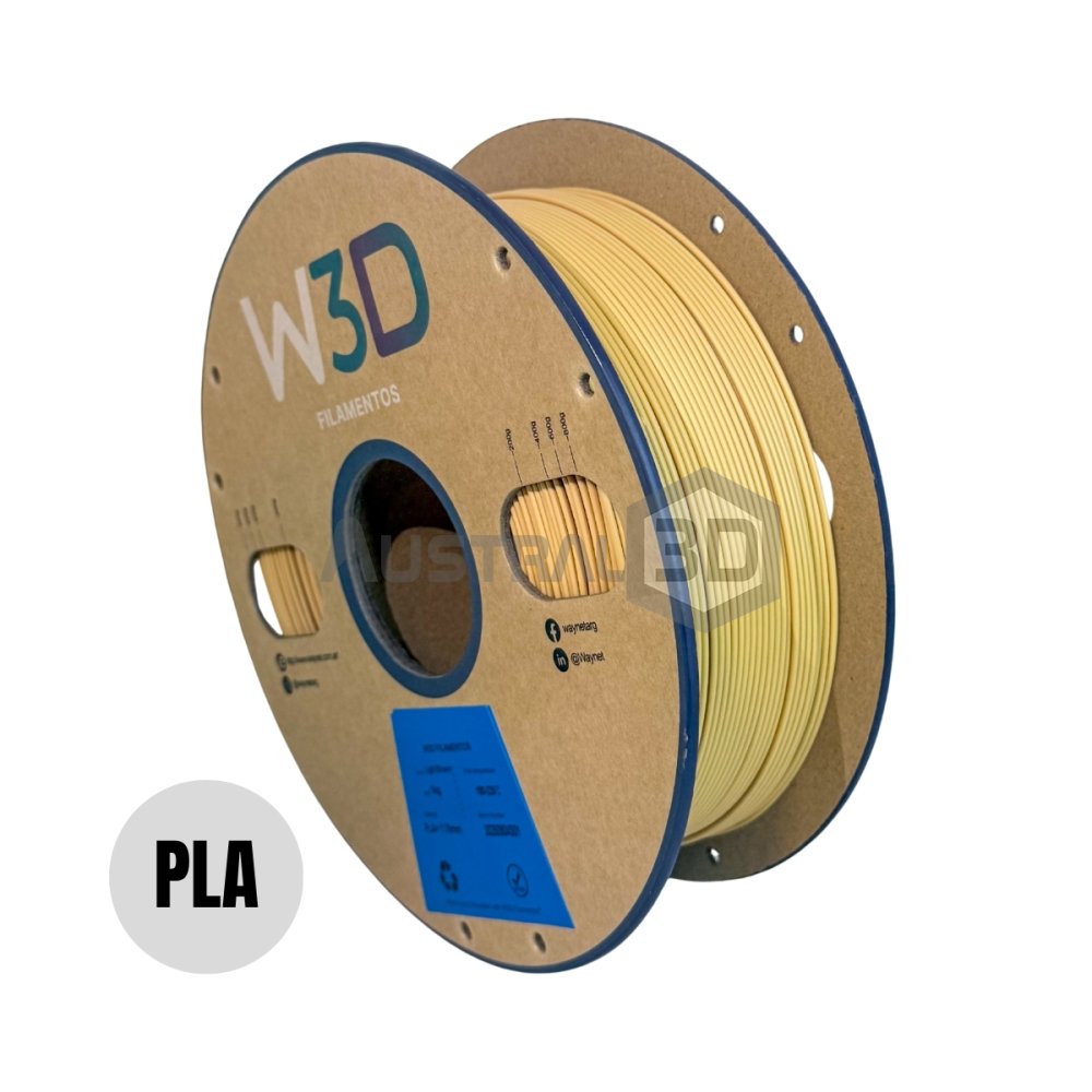 Filamento PLA+ W3D 1kg ARENA