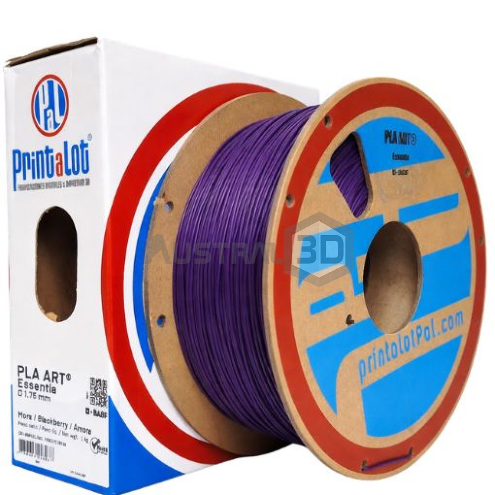 Filamento 3D Printalot PLA FLEX ART® Essentia Mora con aroma que perdura