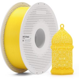 Filamento 3D Bambu Lab PETG Basic 1kg 1.75mm AMARILLO
